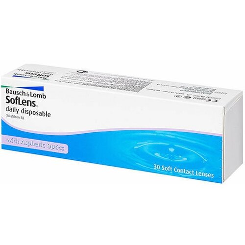    Bausch & Lomb Soflens Daily Disposable, 30 ., R 8,6, D -3,25   -     , -  