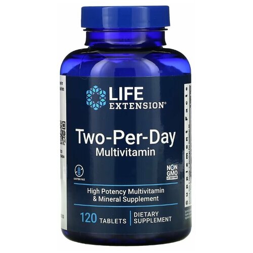  LIFE Extension Two-Per-Day Multivitamin (120 )   -     , -  