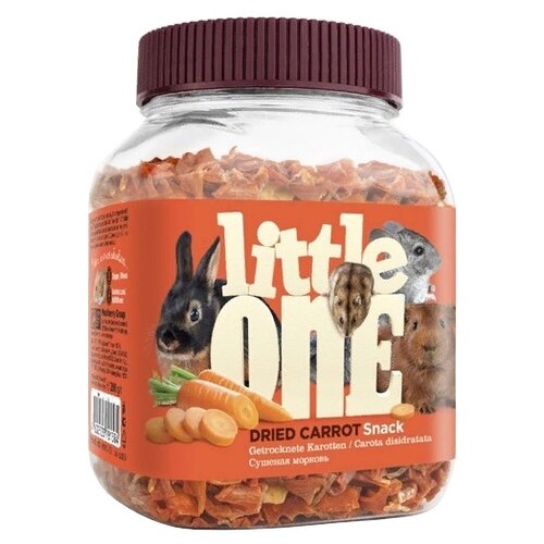 ���� ��������� ��� ��������, �������, �������� Little One Snack Dried carrot, 200 �, ������ ������