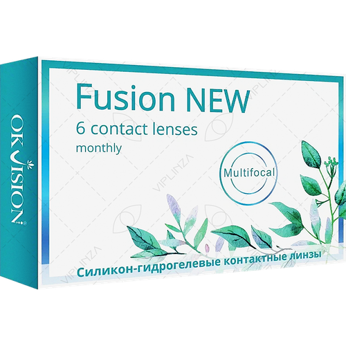    OKVision Fusion New Multifocal, 6 ., R 8,6, D -4,75, ADD: , ADD: +1.00 D,  