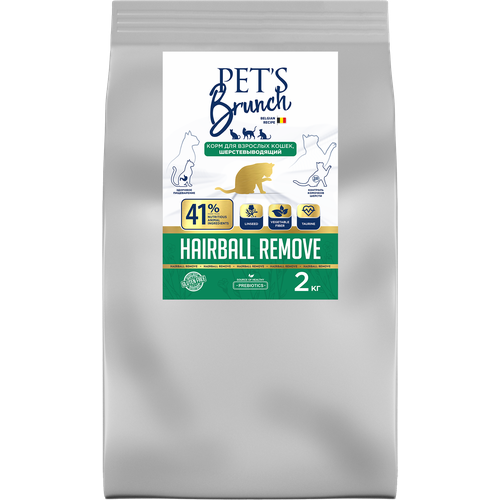    PET'S BRUNCH         , ADULT HAIRBALL REMOVE CATS, 2   -     , -,   