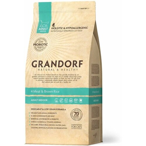    Grandorf 4 Meat & Brown Rice     ,  400    -     , -,   