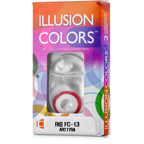    ILLUSION olors Rio, 2 ., R 8,6, D 0, fc-13   -     , -  