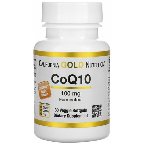   California Gold Nutrition CoQ10, 30 , 100 , 30 .   -     , -  