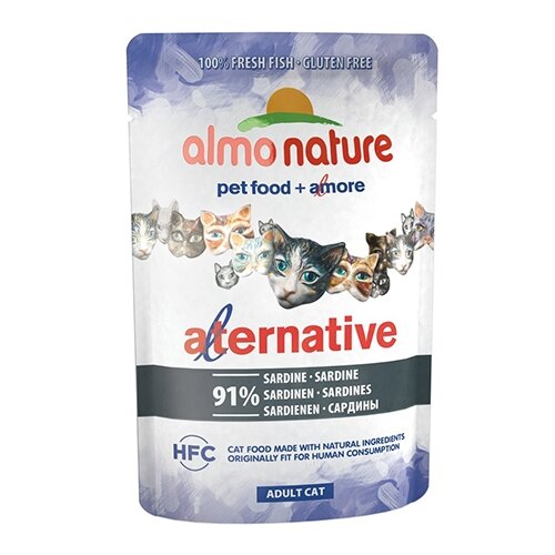  Almo Nature       91.  (HFC Natural Plus - Natural - Sardines) 4705 | Sardines Alternative 0,055  20406 (2 )