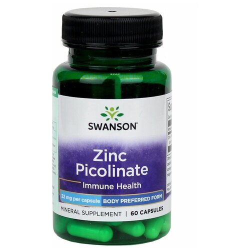 ���� Zinc Picolinate, 22 ��, 100 �, 60 ��., ������ ������