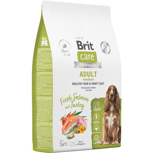        Brit Care Dog Adult M Healthy Skin&Shiny Coat????,    ,     12    -     , -  