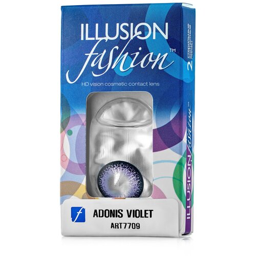    ILLUSION Fashion Adonis, 2 ., R 8,6, D 0, violet   -     , -  