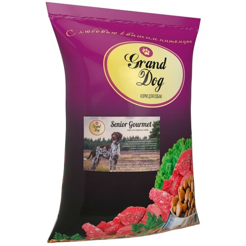     Grand Dog Senior Gourmet -       -     , -  