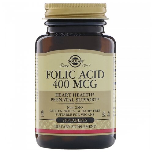  Solgar Folic Acid ., 400 , 300 , 250 .   -     , -  