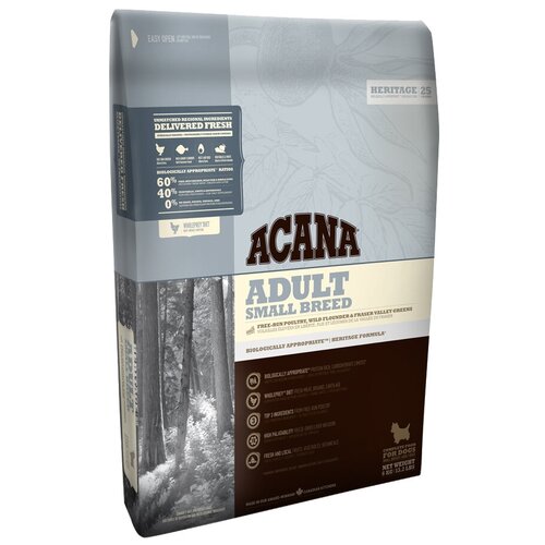     Acana Heritage Adult Small Breed 60/40 2   -     , -,   