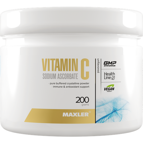 ���� MAXLER Vitamin C sodium ascorbate ���., 200 �, ������ ������