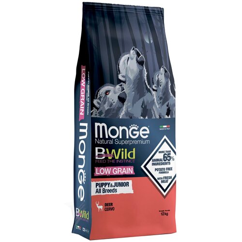      Monge BWILD Feed the Instinct Low Grain,  1 .  1 .  12000    -     , -  