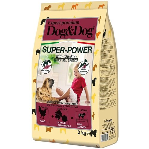   Dog&Dog Expert Premium Super-Power       3    -     , -  