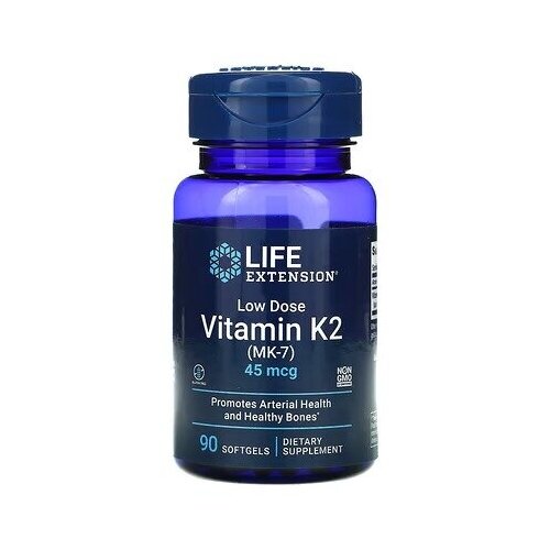  Life Extension Vitamin K2 (MK-7) 45  ( 2 -7) 90   (Life Extension)   -     , -  