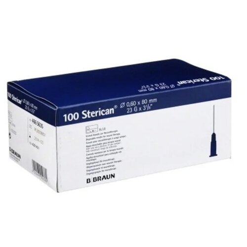    B. Braun Sterican, 80  x 0.6 , : 23G, 100 .   -     , -  