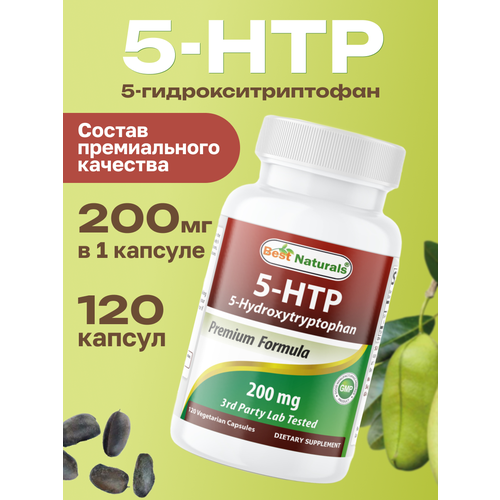  5-HTP  ,  ,   ,    200  120 , Best Naturals   -     , -  