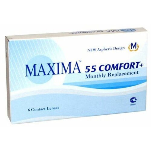    Maxima 55 Comfort Plus, 6 ., R 8,6, D -1,75, , 1 .   -     , -  