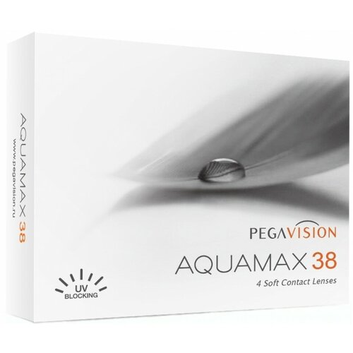 ���� ���������� ����� Pegavision Aquamax 38, 4 ��., R 8,6, D -0,75, ������ ������