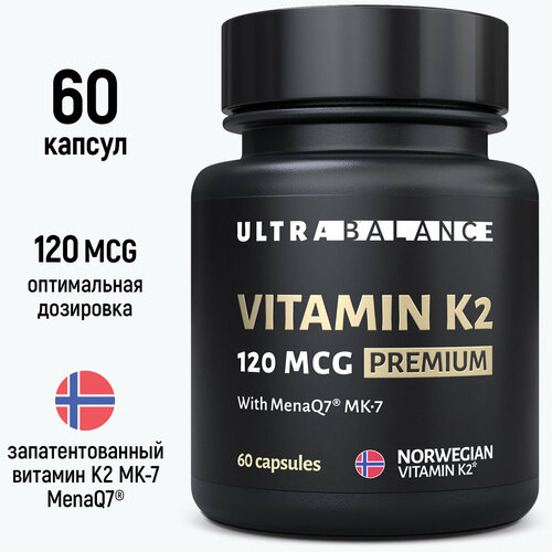   2 -7, -7 120 . Vitamin k2 mk7 120mcg, 60    -     , -  