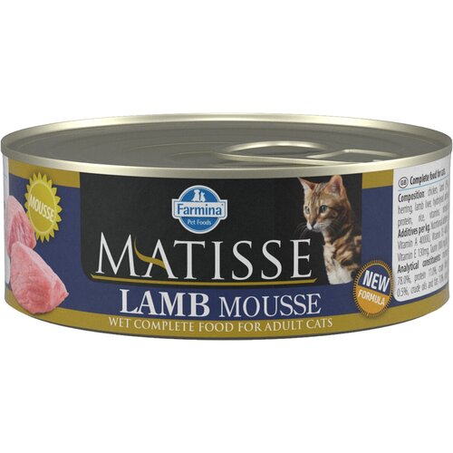  Farmina Matisse Lamb Mousse         - 300  (6   )   -     , -,   