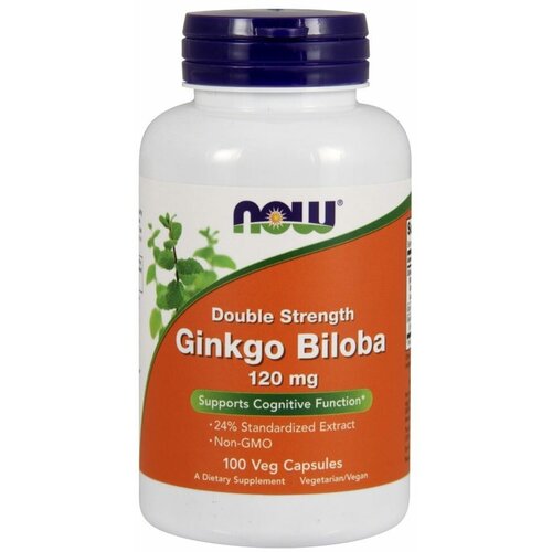  Ginkgo Biloba 120 mg NOW (100  )   -     , -  