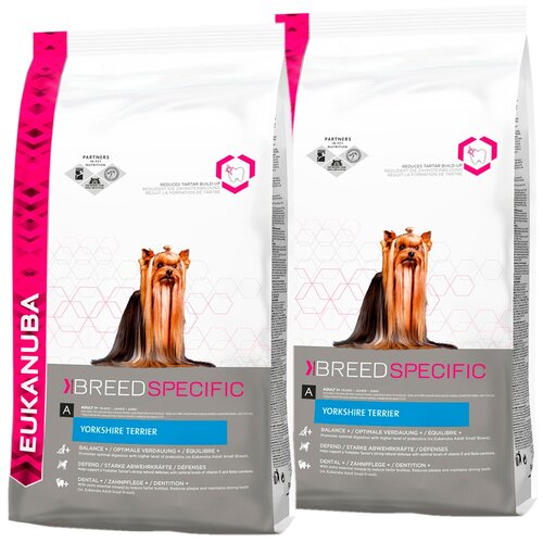  EUKANUBA YORKSHIRE TERRIER      (2 + 2 )   -     , -  