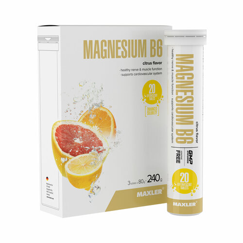    Maxler Magnesium B6 Effervescent (  6 -    4,0  3   20  ) -    -     , -  