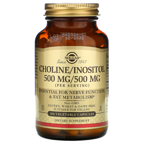 ���� Solgar Choline/Inositol ����., 200 ��, 420 �, 100 ��., ������ ������