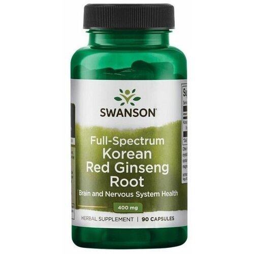  Swanson Full Spectrum Korean Red Ginseng Root (     ) 400  90    -     , -  