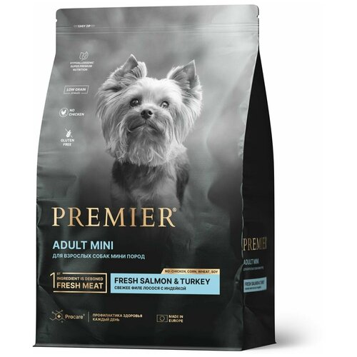      Premier Dog Salmon&Turkey ADULT Mini (        ) 1 .   -     , -  