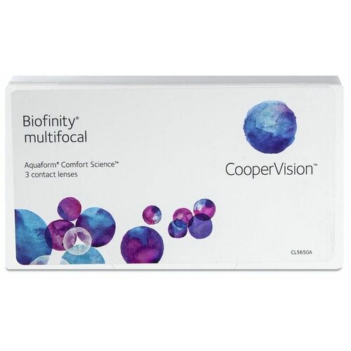    CooperVision Biofinity Multifocal, 3 ., R 8,6, D +5, ADD: +2.50 D, , 1 .   -     , -  