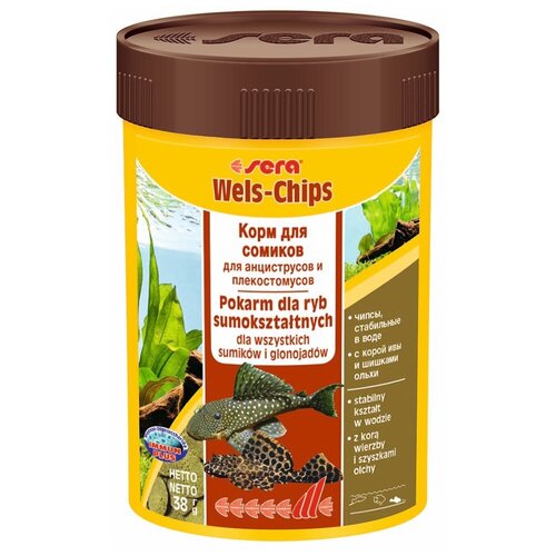 ���� ����� ����  ���  ��� Sera Wels Chips, 100 ��, 38 �, ������ ������