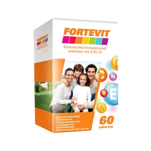  Fortevit -     Zn, 60    -     , -  