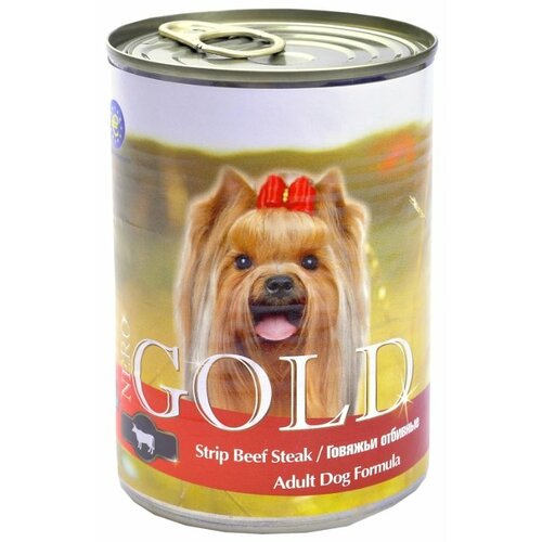  NERO GOLD ADULT DOG STRIP BEEF STEAK      (415 )   -     , -,   