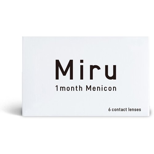    Menicon Miru 1month, 6 ., R 8,6, D -10,5, , 1 .,  