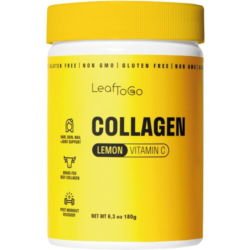  LeafToGo Collagen + Vitamin C ., 180 ,    -     , -  