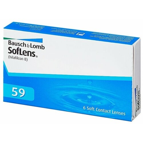    Bausch & Lomb SofLens 59, 6 ., R 8,6, D -2,75   -     , -  