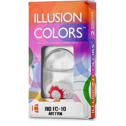    ILLUSION olors Rio, 2 ., R 8,6, D 0, fc-10   -     , -  