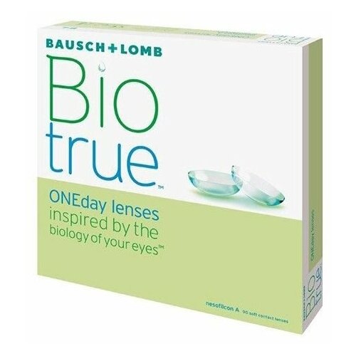    Bausch & Lomb Biotrue ONEday, 90 ., R 8,6, D -2,25, 1 .   -     , -  