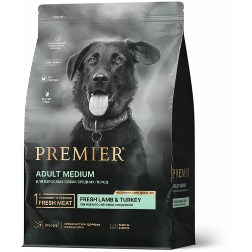  Premier Dog Lamb&Turkey ADULT Medium     .  .  / 3   -     , -  