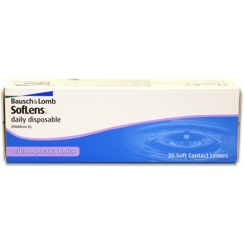 ���� ���������� ����� Bausch & Lomb Soflens Daily Disposable, 30 ��., R 8,6, D -2,75, ������ ������