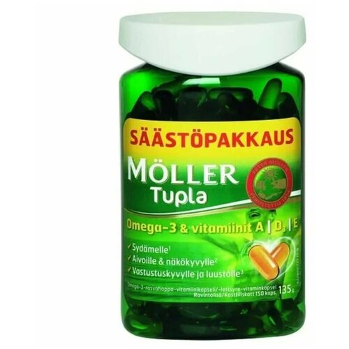 ���� Omega-3 MOLLER TUPLA 150 ��., ������ ������