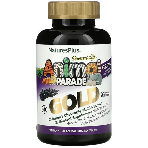  Nature's Plus Source of Life Animal Parade Gold     ,   , 120 .      -     , -  