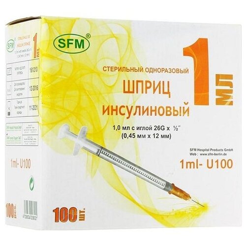    SFM U-100 , 12  x 0.45 , : 26G, 1 , 100 .   -     , -  