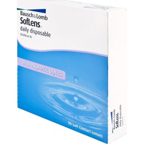    Bausch & Lomb Soflens Daily Disposable, 90 ., R 8,6, D -3   -     , -  