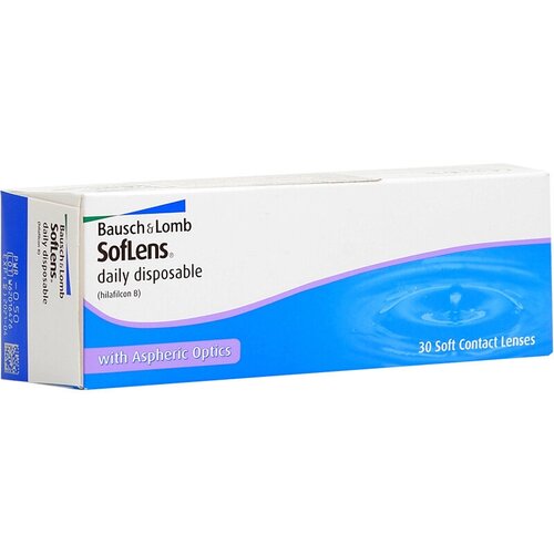    Bausch & Lomb Soflens Daily Disposable, 30 ., R 8,6, D -1,25   -     , -  