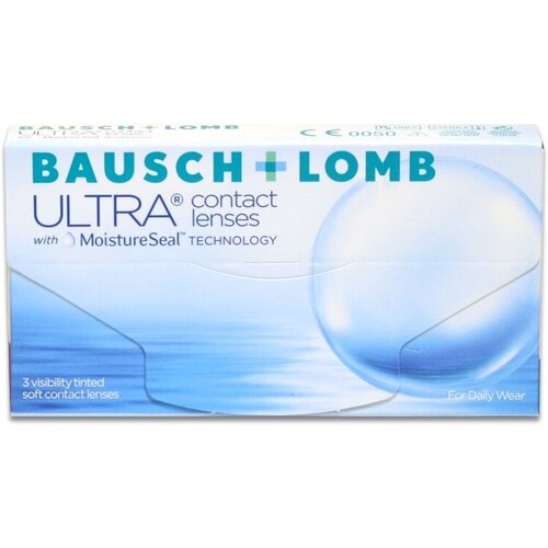 ���� ���������� ����� Bausch & Lomb Ultra, 3 ��., R 8,5, D -6, ������ ������