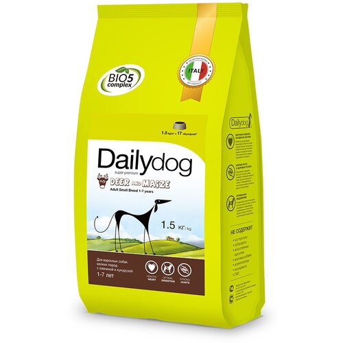    DailyDog Adult Small Deer and Maize          - 12    -     , -,   