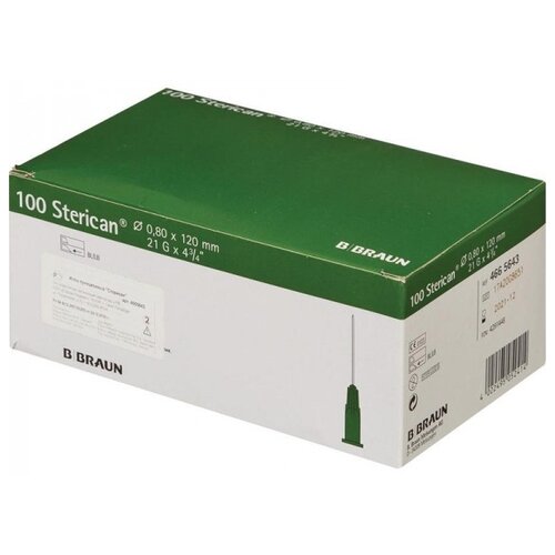    B. Braun Sterican, 120  x 0.8 , : 21G, 100 .   -     , -  